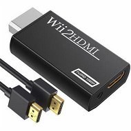 Detailed information about the product Wii to HDMI Converter Adapter with Hdmi Cable Connect Wii Console to HDMI Display in 1080p Output Video with 3.5mm Audio Supports All Wii Display Modes Black