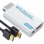 Detailed information about the product Wii to HDMI Converter Adapter with Hdmi Cable Connect Wii Console to HDMI Display in 1080p Output Video with 3.5mm Audio Supports All Wii Display Modes White