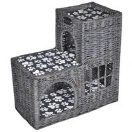 Detailed information about the product Willow Cat Tree Pet House/Bed/Castle/Scratching Post with Cushion