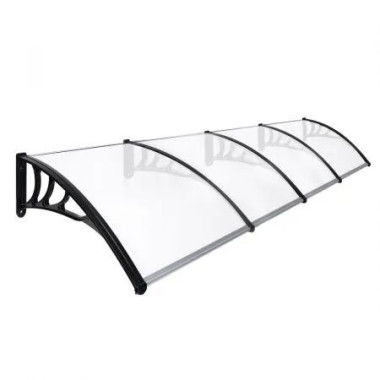 Window Door Awning Outdoor 1M X 4M Transparent 1x4M