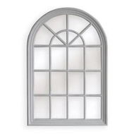 Detailed information about the product Window Style Mirror - White Arch 100 CM x 150 CM