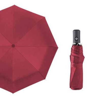 Windproof Double Automatic Folding Umbrella Female Male Car Luxury Large Business Umbrellas Men Rain Women Gift Parasol (RED).