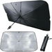 Windshield Sun Shade Car UV Heat Protector Foldable Visor Reflector Umbrella 145x79cm. Available at Crazy Sales for $19.95