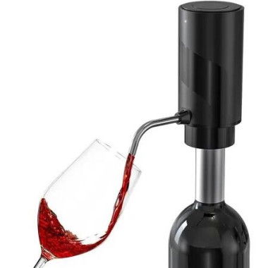 Wine Aerator Electric Wine Decanter Automatic Wine Aerator,One Touch Wine Dispenser Wine pourer with USB Rechargeable