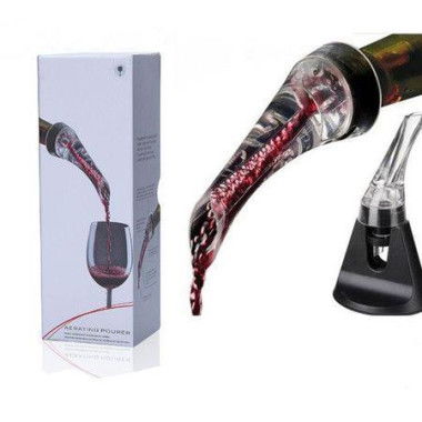 Wine Aerator Pourer - Premium Aerating Pourer And Decanter Spout