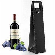 Detailed information about the product Wine Gift Bag,Reusable Leather Wine Tote Carrier,Single Bottle Champagne Beer Gift Bags Carrier for Birthday,Wedding,Picnic Party,Christmas Gifts (Black)