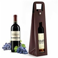 Detailed information about the product Wine Gift Bag,Reusable Leather Wine Tote Carrier,Single Bottle Champagne Beer Gift Bags Carrier for Birthday,Wedding,Picnic Party,Christmas Gifts (Brown)