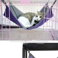 Detailed information about the product Winter And Summer Waterproof Oxford Cloth Cat Hammock / Purple / Large.