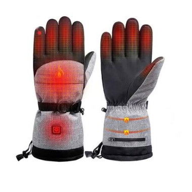 Winter Heated Gloves Battery Case Gloves for Women Men Skiing Hiking Climbing Driving Bike