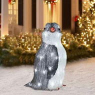 Detailed information about the product Winter Penguin Holiday Decoration Animal Garden Stakes Outdoor Christmas Ornaments