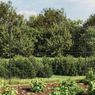 Detailed information about the product Wire Mesh Fence Anthracite 1.6x25 m Galvanised Steel