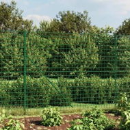 Detailed information about the product Wire Mesh Fence with Spike Anchors Green 1.4x25 m