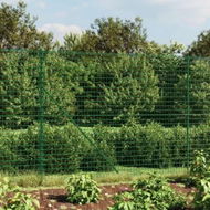 Detailed information about the product Wire Mesh Fence with Spike Anchors Green 1.6x25 m