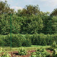 Detailed information about the product Wire Mesh Fence with Spike Anchors Green 1.6x25 m