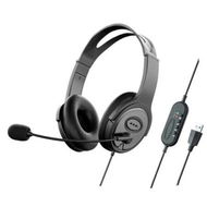 Detailed information about the product Wired Headset with Microphone for PC/Laptop,with Noise Cancelling for Home Office Online Class,Call Center,USB,In-Line Controls