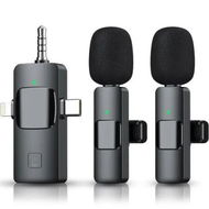 Detailed information about the product Wireless 3-in-1 Mini Microphone with 2.4G Ultra-Low Delay for or iPhone/Android/Video Recording/Vlog