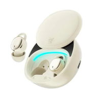 Detailed information about the product Wireless Bluetooth Earbuds Comfortable Noise Blocking LED Power Display Music Sleep Dual Mode for Sleeping Working Hiking Color Off white