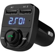 Detailed information about the product wireless bluetooth FM transmitter/MP3 audio music stereo adapter broadcast music & calls through your car stereo,2 USB port charger Compatible with all smartphones