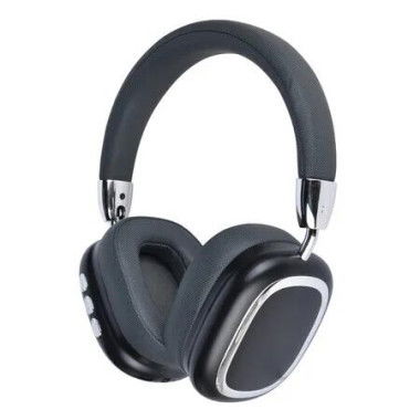 Wireless Bluetooth Headphones,HiFi Stereo Over Ear Headphones with Microphone,Foldable Lightweight Bluetooth 5.3 Headphones for Travel Office,Black