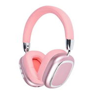 Detailed information about the product Wireless Bluetooth Headphones,HiFi Stereo Over Ear Headphones with Microphone,Foldable Lightweight Bluetooth 5.3 Headphones for Travel Office,Pink