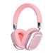 Wireless Bluetooth Headphones,HiFi Stereo Over Ear Headphones with Microphone,Foldable Lightweight Bluetooth 5.3 Headphones for Travel Office,Pink. Available at Crazy Sales for $24.95