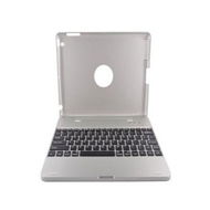 Detailed information about the product Wireless Bluetooth Keyboard Case + 4000mAh Power Bank For Apple IPad 2 3 4 - Silver.