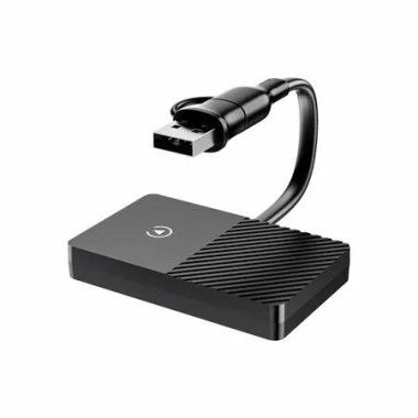 Wireless CarPlay Adapter 2 in 1 Apple CarPlay Android Auto Adapter Converts Factory Wired CarPlay to Wireless Plug USB-C Support