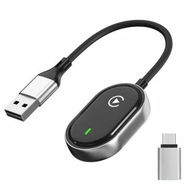 Detailed information about the product Wireless CarPlay Adapter for Apple Wired to Wireless Mini Car Play Dongle for iPhone Fit for Cars with Built-in CarPlay