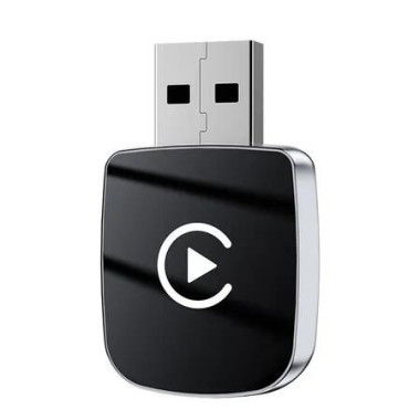 Wireless Carplay Adapter for Car with Apple Carplay and Android Auto Bluetooth 5.0/WiFi Ports USB Portable Carplay 2025 Upgrate Fit for iPhone iOS 10+