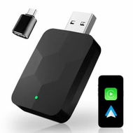 Detailed information about the product Wireless Carplay Adapter,2 in 1 Wireless Car Play and Android Auto Adapter Plug Play Low Latency for Cars from 2016 and iOS 12+,Android 11+