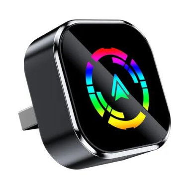 Wireless CarPlay Android Auto Adapter 2 in 1 2025 Upgrade Aluminium iOS 10 Android 11 Compact Stable Connection