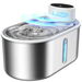 Wireless Cat Water Fountain Stainless Steel Battery Operated 3L Automatic Water Dispenser with 120 Degree Intelligent Sensor for Cats and Dogs. Available at Crazy Sales for $64.99