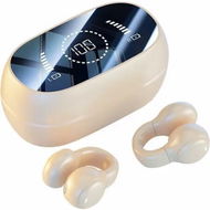 Detailed information about the product Wireless Clip On Bone Conduction Earbuds Bluetooth Earclip Headphones with Open Ear Design Waterproof Bone Conducting Earbuds,Skin