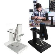 Detailed information about the product Wireless Digital Microscope 50-1000X Magnification HD 2MP WiFi USB Microscopes Camera with 8 Adjustable LED and Stand Color Black