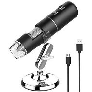 Detailed information about the product Wireless Digital Microscope Handheld USB HD Inspection Camera 50x-1000x Magnification With Stand Compatible With IPhoneiPadSamsung GalaxyAndroidMacWindows Computer