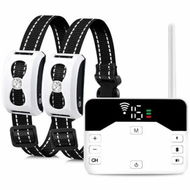 Detailed information about the product Wireless Dog Fence, 2-in-1 Electric Dog Boundary Containment System for 2 Dogs Remote Training Shock Collar with Waterproof, Adjustable Control Range