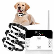 Detailed information about the product Wireless Dog Fence, 2-in-1 Electric Dog Boundary Containment System for 3 Dogs Remote Training Shock Collar with Waterproof, Adjustable Control Range