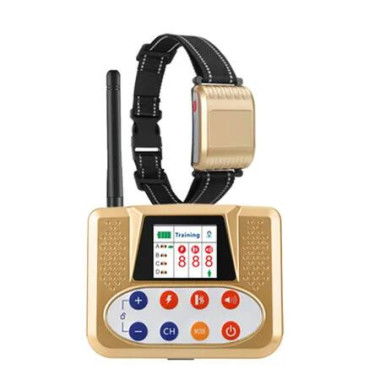 Wireless Dog Fence Electric Pet Training Collar,Adjustable Control Range 2000 Feet,Waterproof,Vibration Shock,Suitable for Large and Medium Dogs