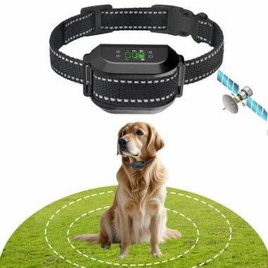 Wireless Dog Fence System,Electric Collar Range 65-3281ft,Adjustable Warning Strength,Positioning Pet Containment System for All Dogs