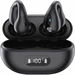 Wireless Ear Clip Bone Conduction Headphones For Running Sports (Black). Available at Crazy Sales for $34.95