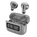 Wireless Earbuds Earphone , Retro ENC Noise Reduction Stereo Sound 5.2 with LED Power Display, For Sports Game (Grey). Available at Crazy Sales for $24.99