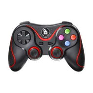 Detailed information about the product Wireless Game Controller for Windows 7/8/10 PC/iPhone/Android/PS3, Wireless Game Bluetooth Pad Joystick Game Controller, Dual Shock USB Mobile Game Controller for IOS/PC360/P3/P4/Switch (Red)