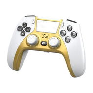 Detailed information about the product Wireless Game Controller Vibration Bluetooth Compatible Gamepad Hand Grip With Gyro (White)