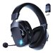 Wireless Gaming Headset with Detachable Noise Cancelling Microphone, 2.4G Bluetooth USB 3.5mm Wired Jack 3 Modes Wireless Gaming Headphones for PC, PS4, PS5, Mac, Switch, Phone, Tablet. Available at Crazy Sales for $39.95