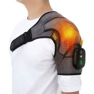 Detailed information about the product Wireless Heated Shoulder Wrap with Vibration and Temperature Settings, Relief with Adjustable Heat and Massage