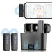 Wireless Lavalier Microphone for iPhone,3 Level Noise Reduction Plug and Play,Audio Video Recording,Auto-Sync,Mini Lapel Mic,Charging Box. Available at Crazy Sales for $41.99