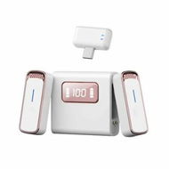 Detailed information about the product Wireless Lavalier Microphone,Plug Play DSP Noise Cancellation 24H Playtime Hi-Fi Audio Mini Lapel Microphone for Streaming Video Recording(Type-C,Pink)