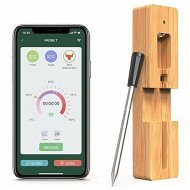 Detailed information about the product Wireless Meat Thermometer, Food Thermometer with 50 Meters Range, Smart APP Control for Oven, Grill, BBQ