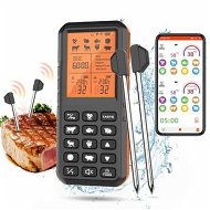 Detailed information about the product Wireless Meat Thermometer with Bluetooth Ideal for BBQ,Oven,Grill,Kitchen,Smoker,and Rotisserie Cooking-Digital Display,Instant-Read