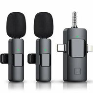 Detailed information about the product Wireless Microphone 3in1 Mini USB C iPhone 24G UltraLow Delay Android Video Recording Vlog Audio Capture Portable Versatile Tool
